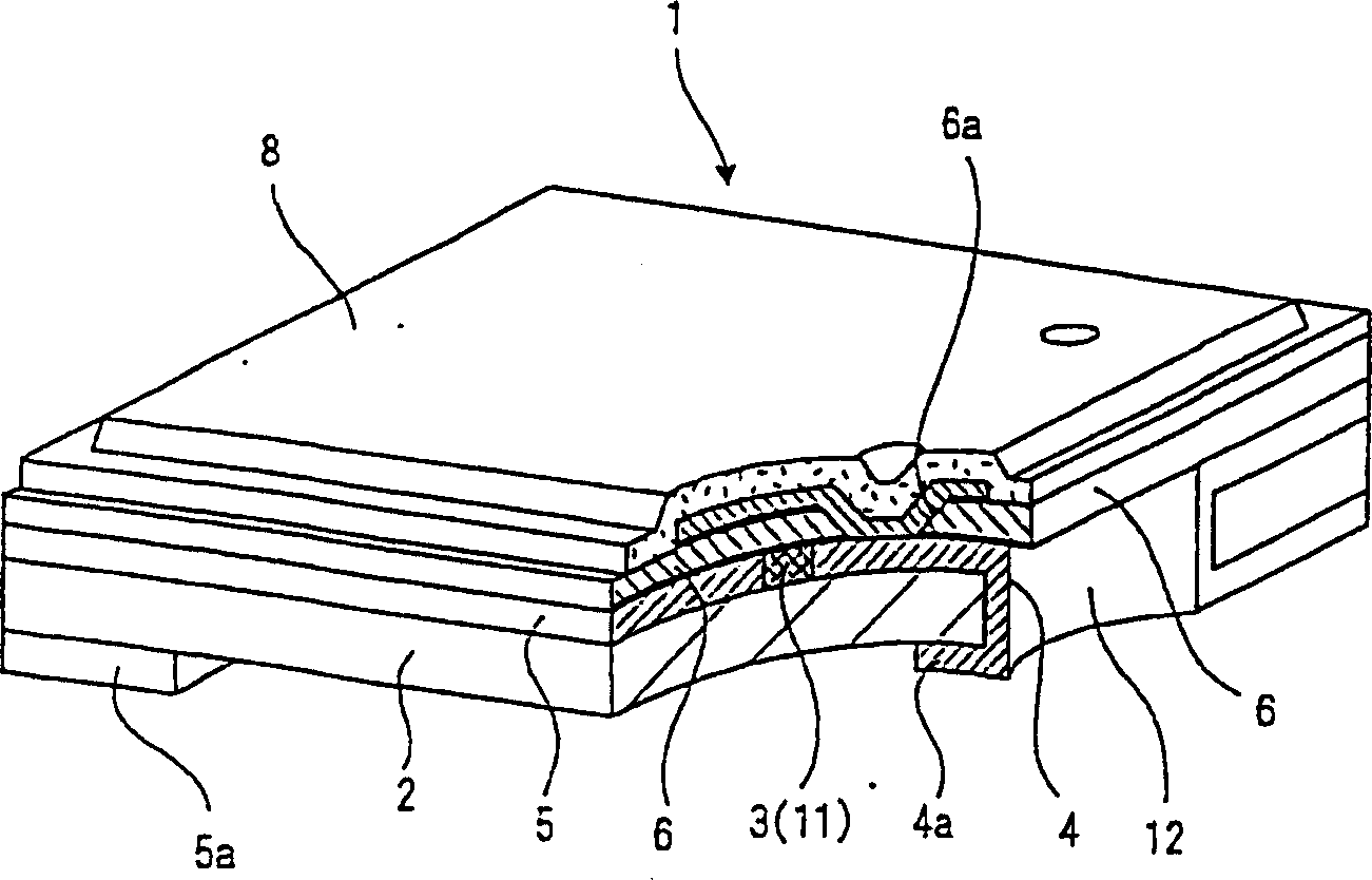 Capacitor and manufacturing method