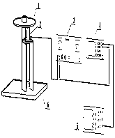 Experimental device of steam turbine to simulate localized vibration of detuning turbine disc