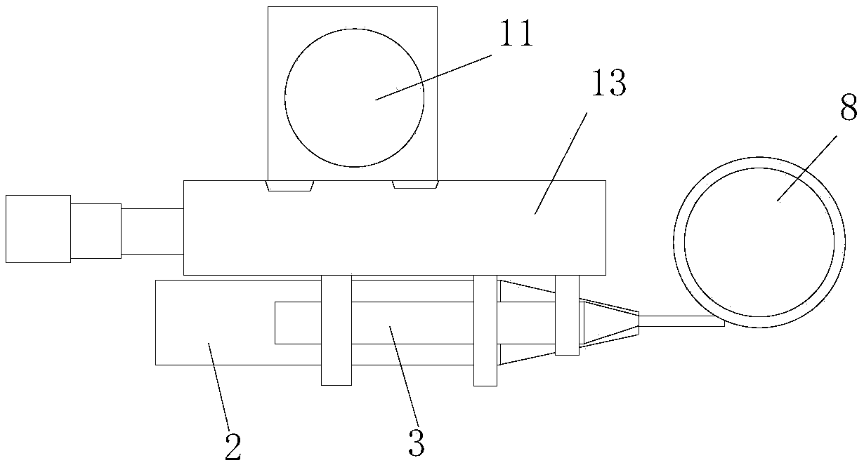 High-precision multifunctional thread glue spreading mechanism and method