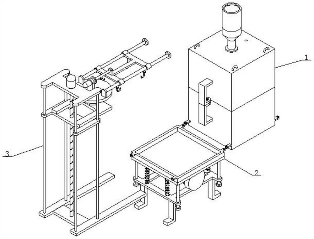 High-speed rail transit brake part casting structure and manufacturing process thereof