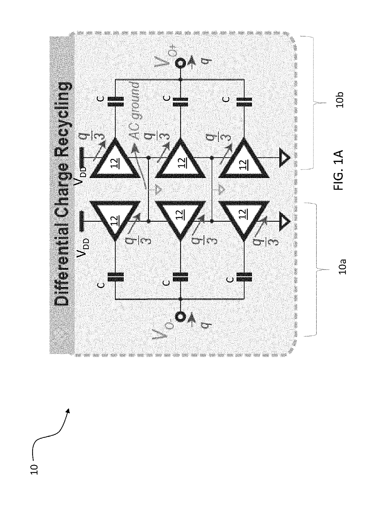 Switched capacitor house of cards power amplifier