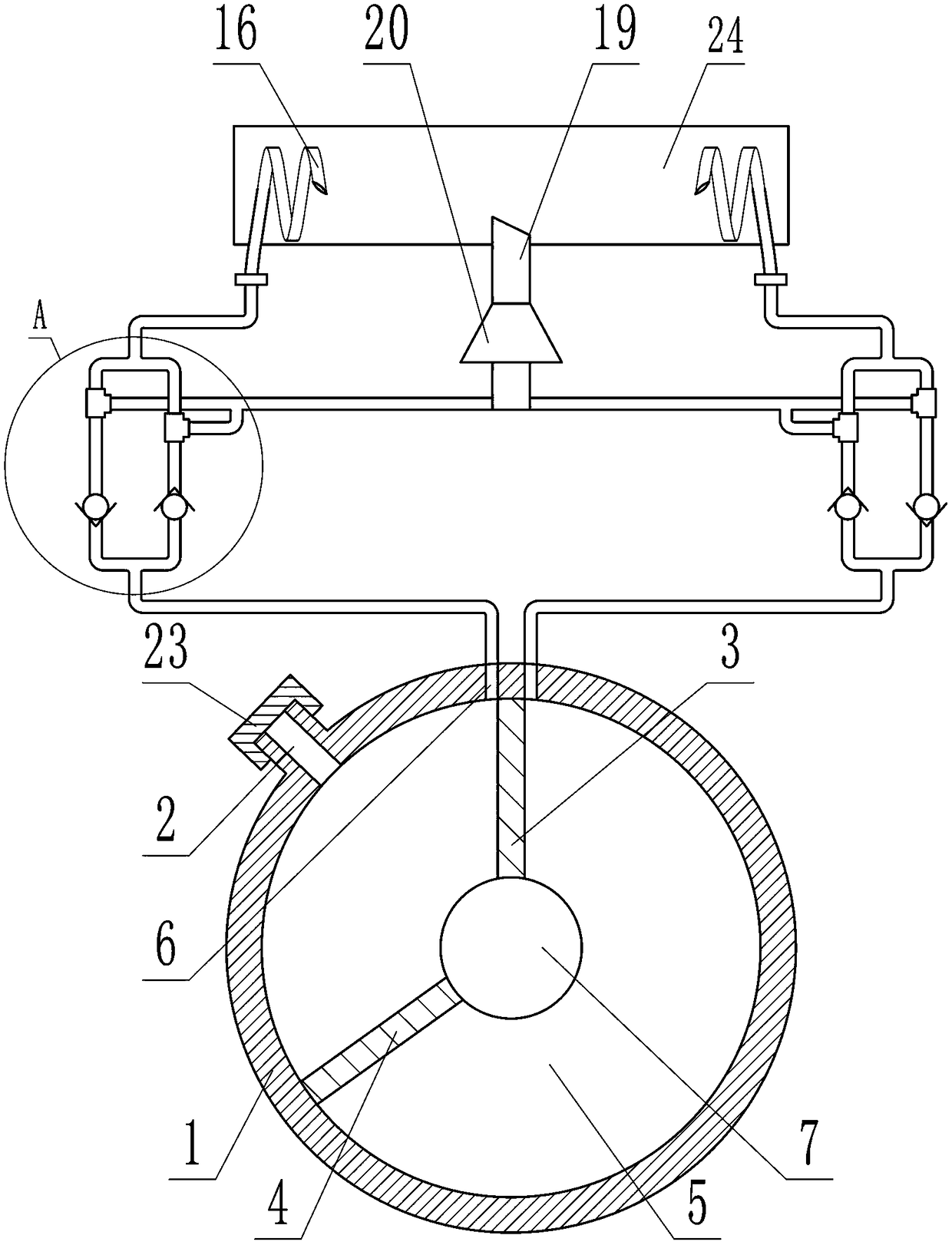 Thrombus induction experimental device