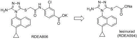 Succinic acid amide derivatives of methoxynaphthalene ring, its preparation method and use