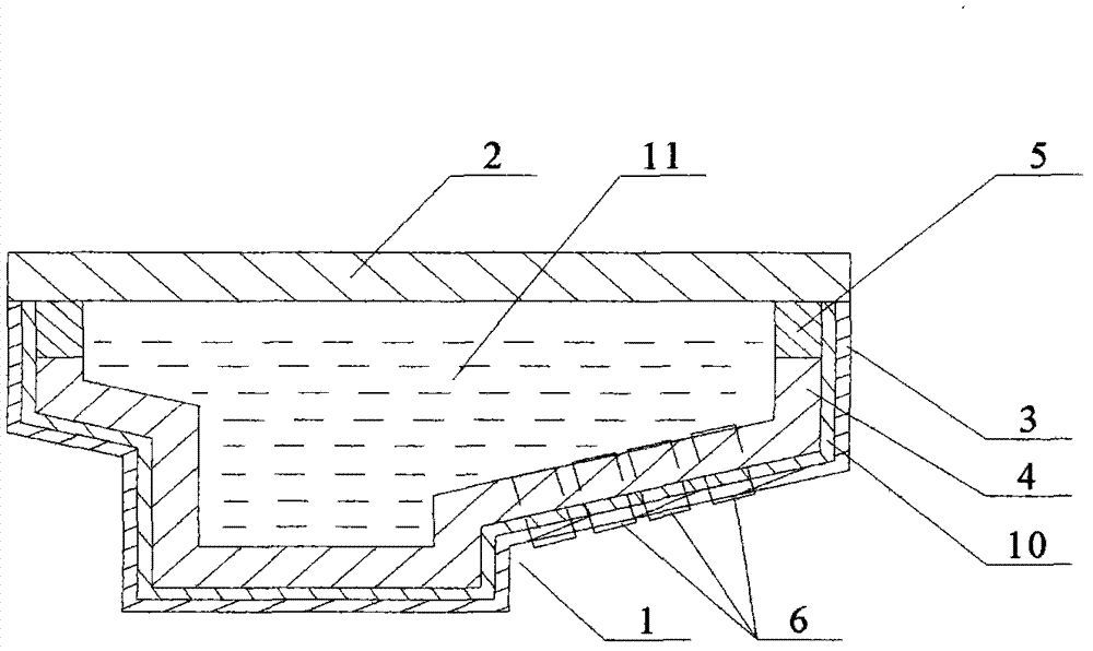 Intermediate-frequency induction furnace for solar energy polysilicon purification by metallurgy method and polysilicon purification method