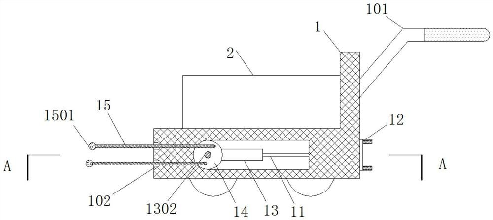 Angle automatic adjusting device facilitating furniture paint spraying