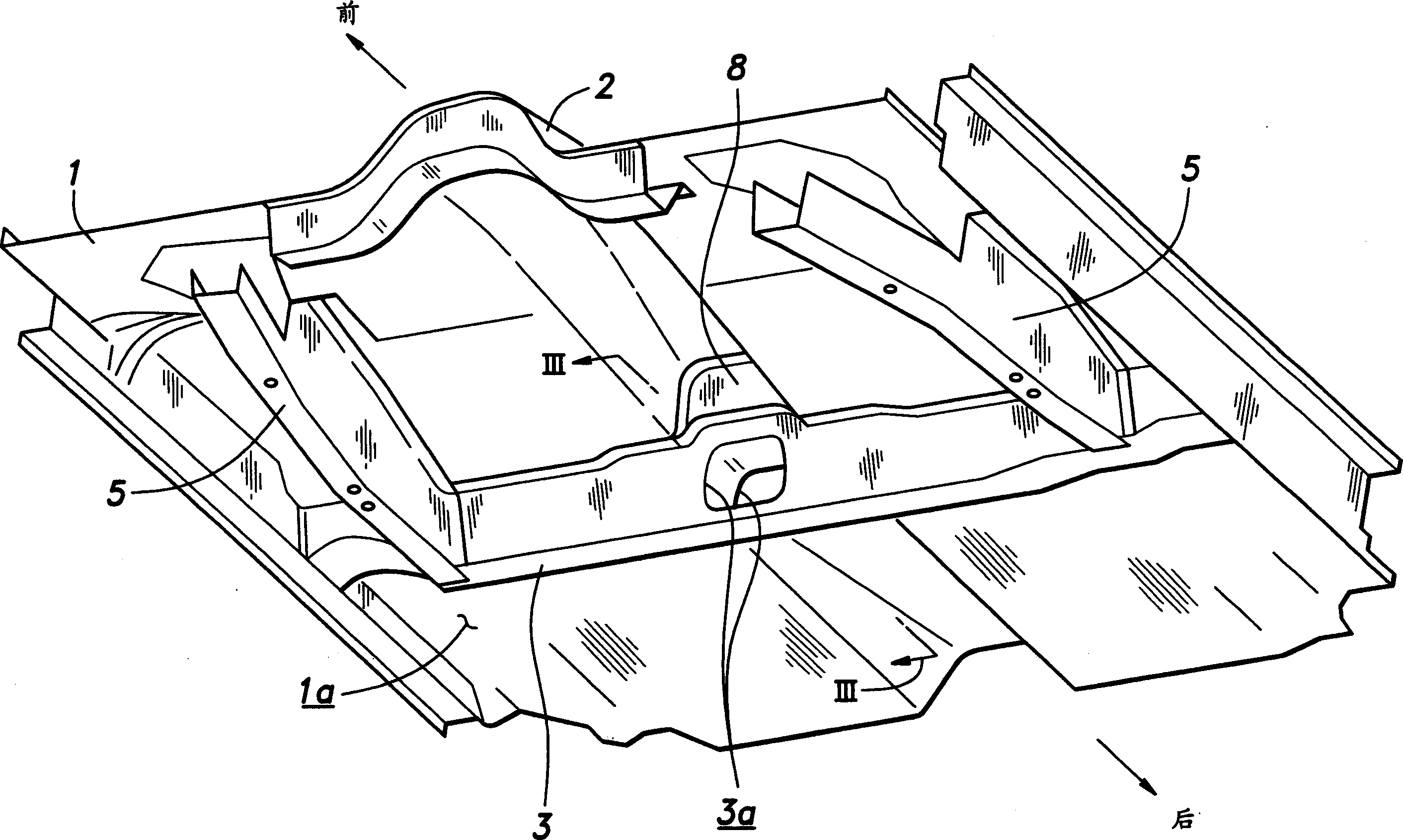 Vehicle floor structure