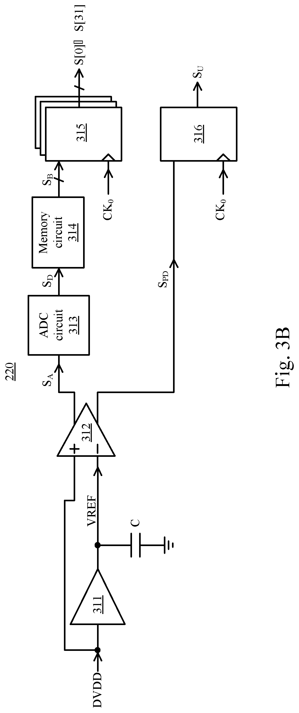 Digital circuit device and voltage drop detector circuitry