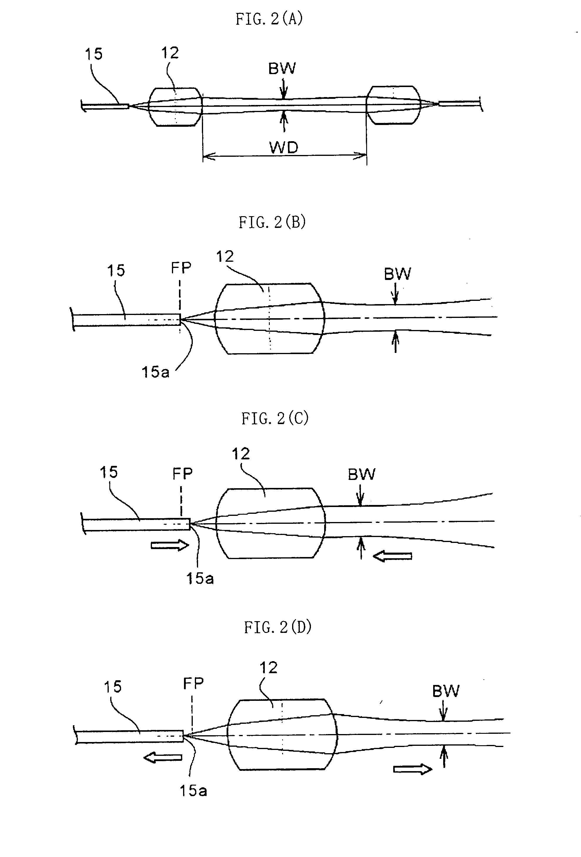 Optical collimator-use lens component, optical collimator, and method of assembling these