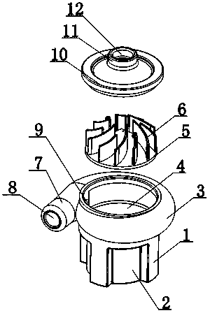 Air adjusting device for colored ribbon flying