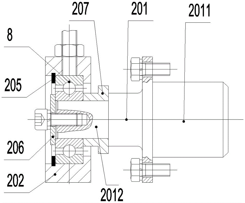 Sealed deep groove ball bearing waterproof test method and device