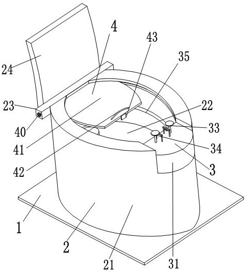 A portable gynecological cleaning and nursing device