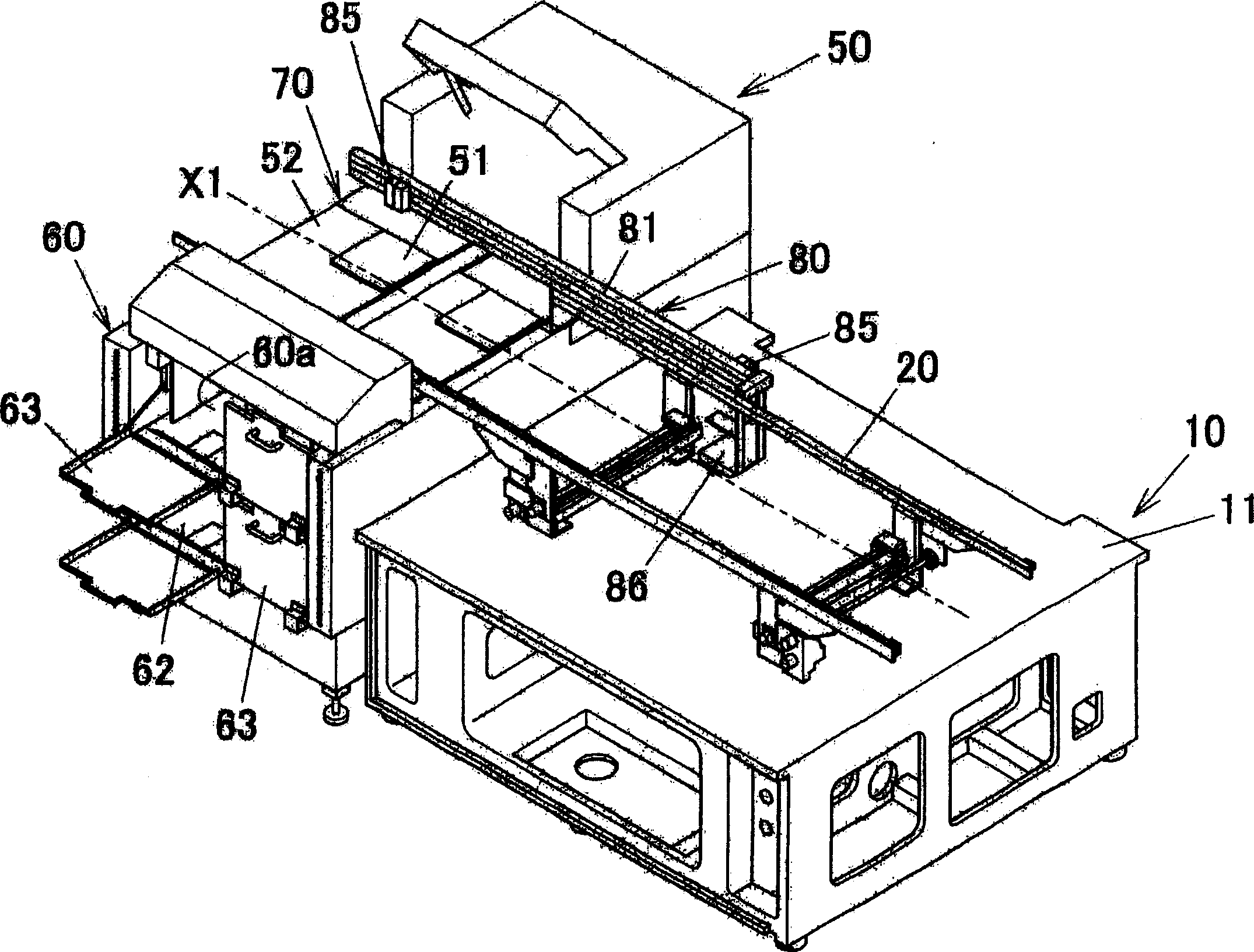 Element feeding device and mounting machine therewith