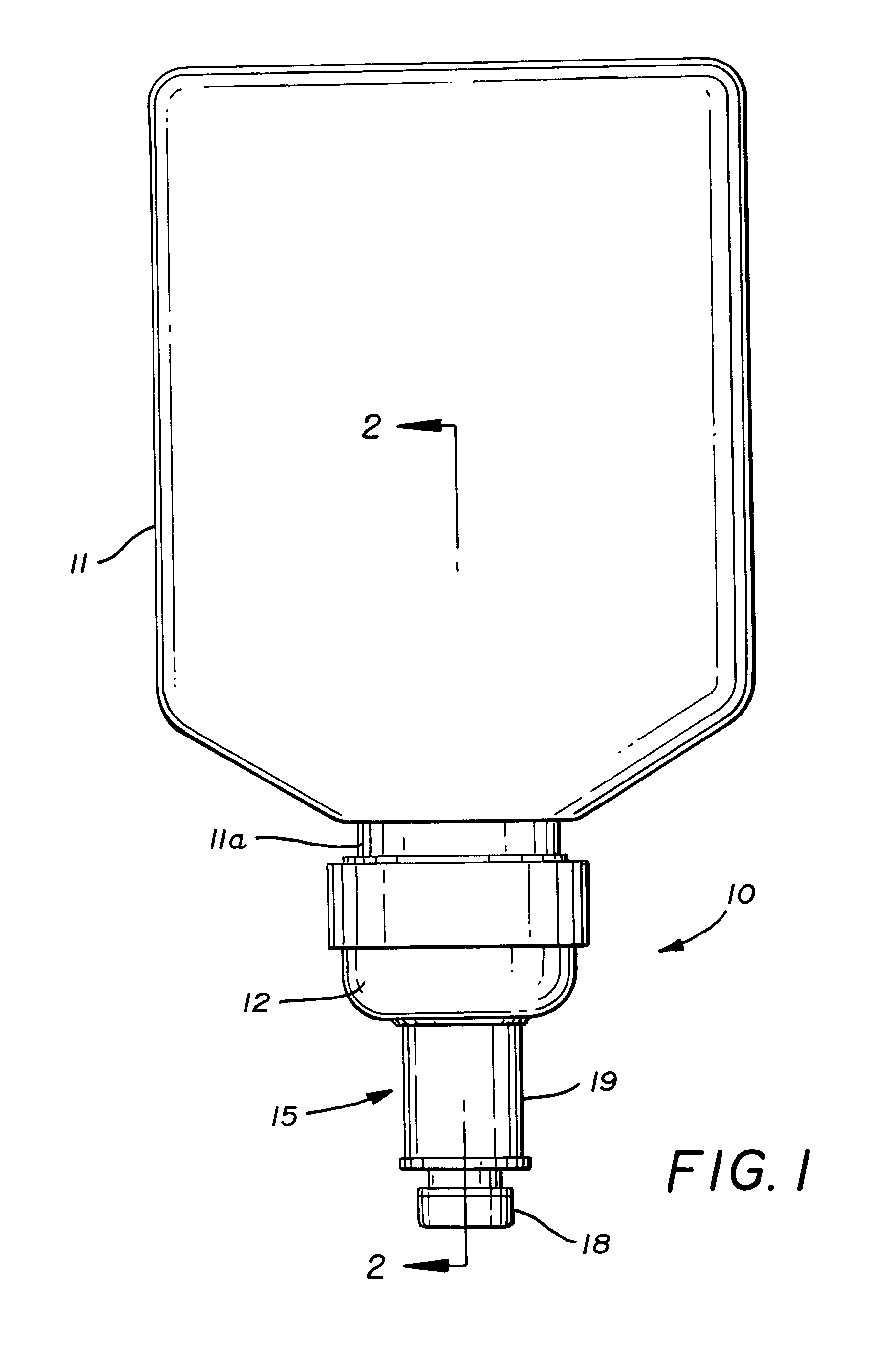 Foam producing pump with anti-drip feature