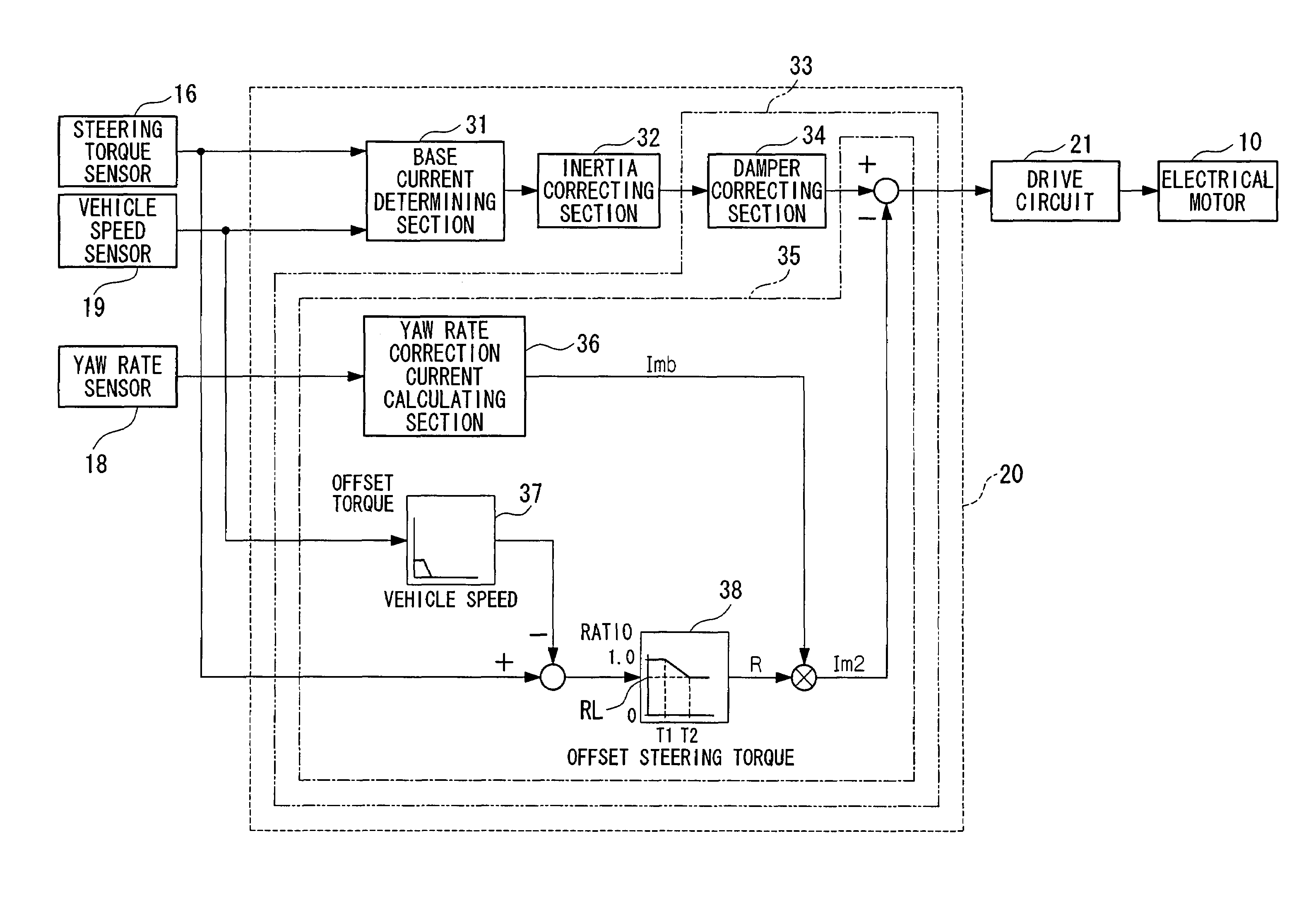 Reaction force control apparatus