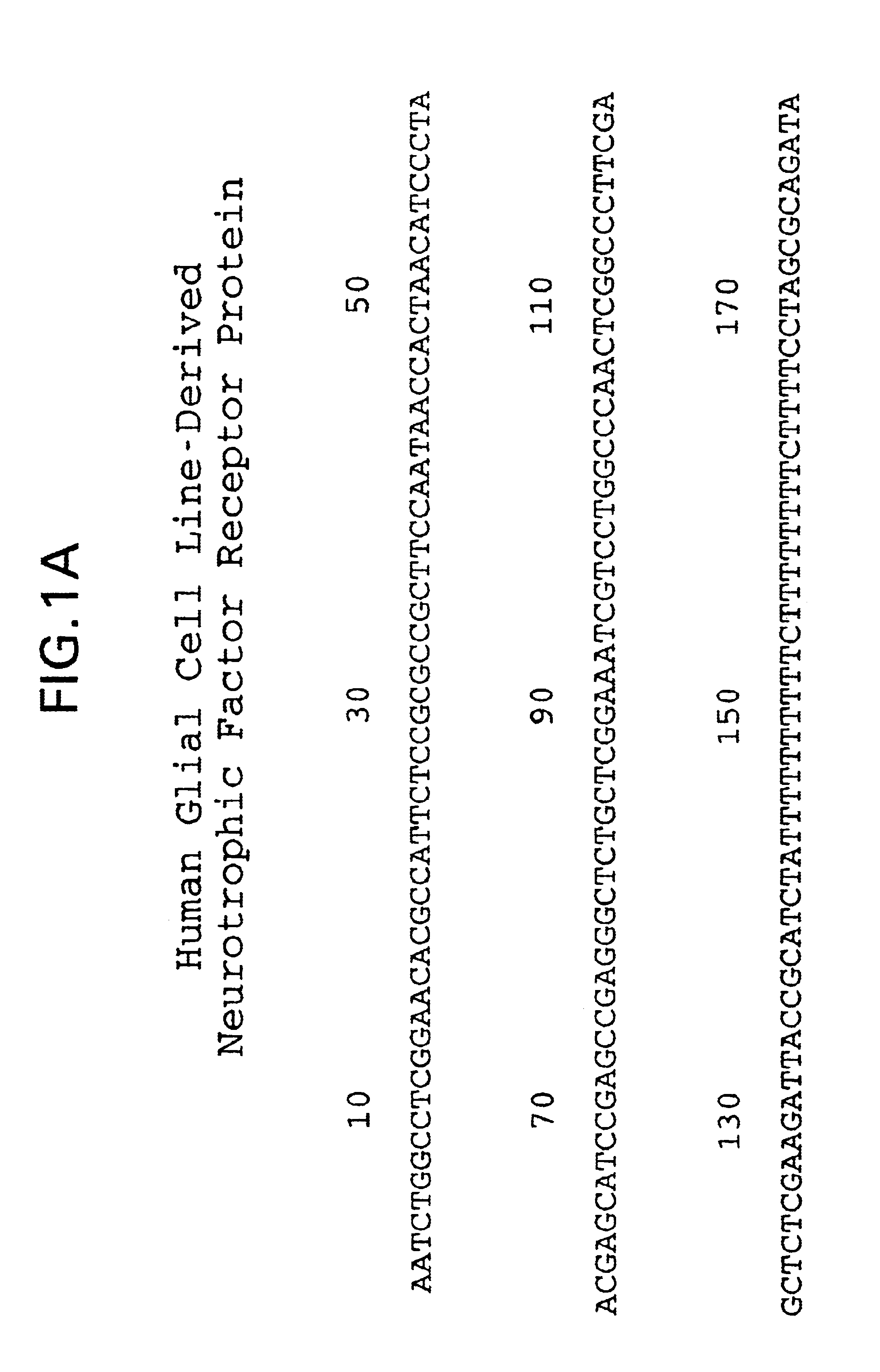 Polynucleotides encoding a neurotrophic factor receptor