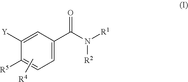 N-adamantyl benzamides as inhibitors of 11-β-hydroxysteroid dehydrogenase