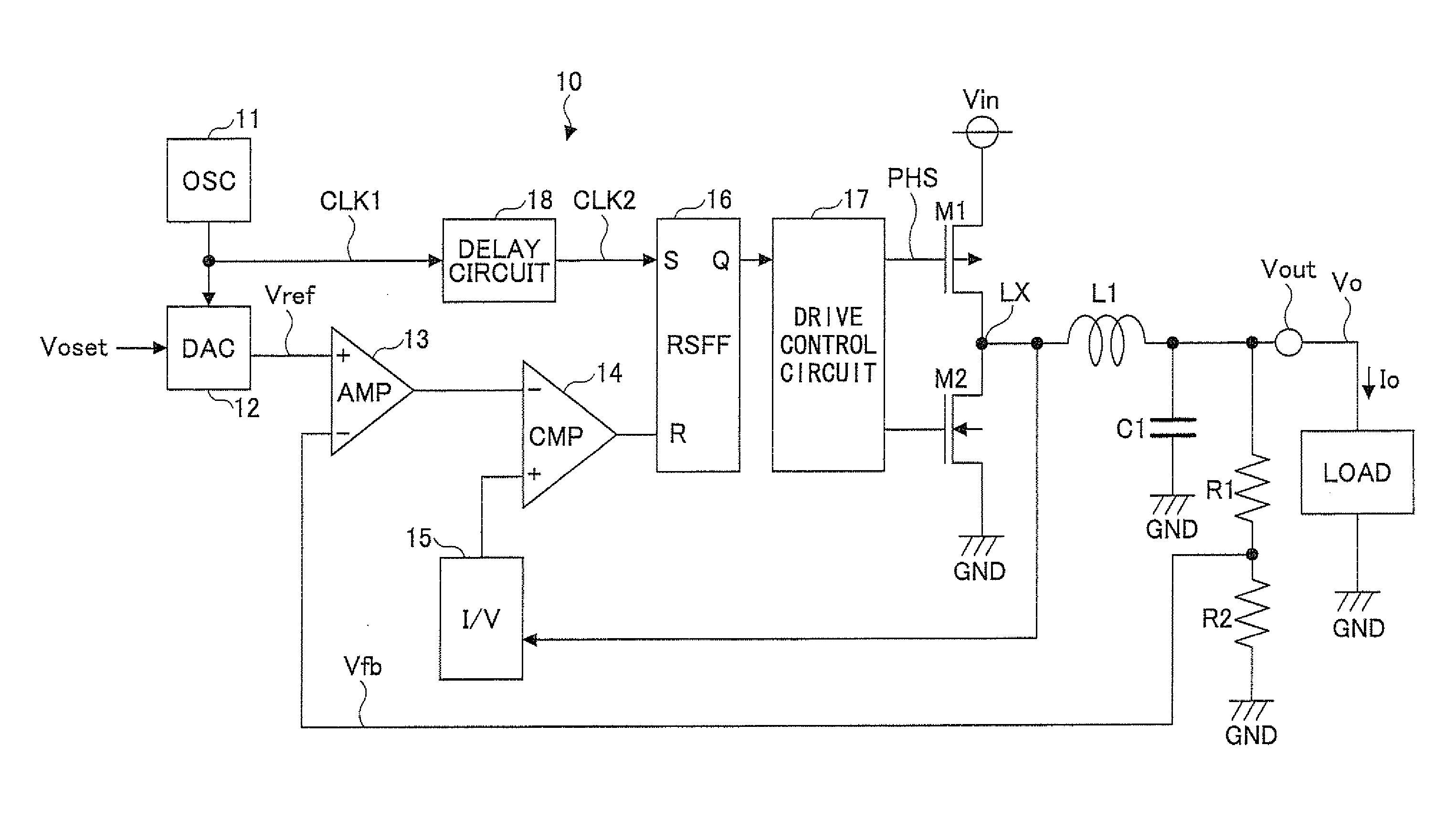 Variable voltage dc-dc converter