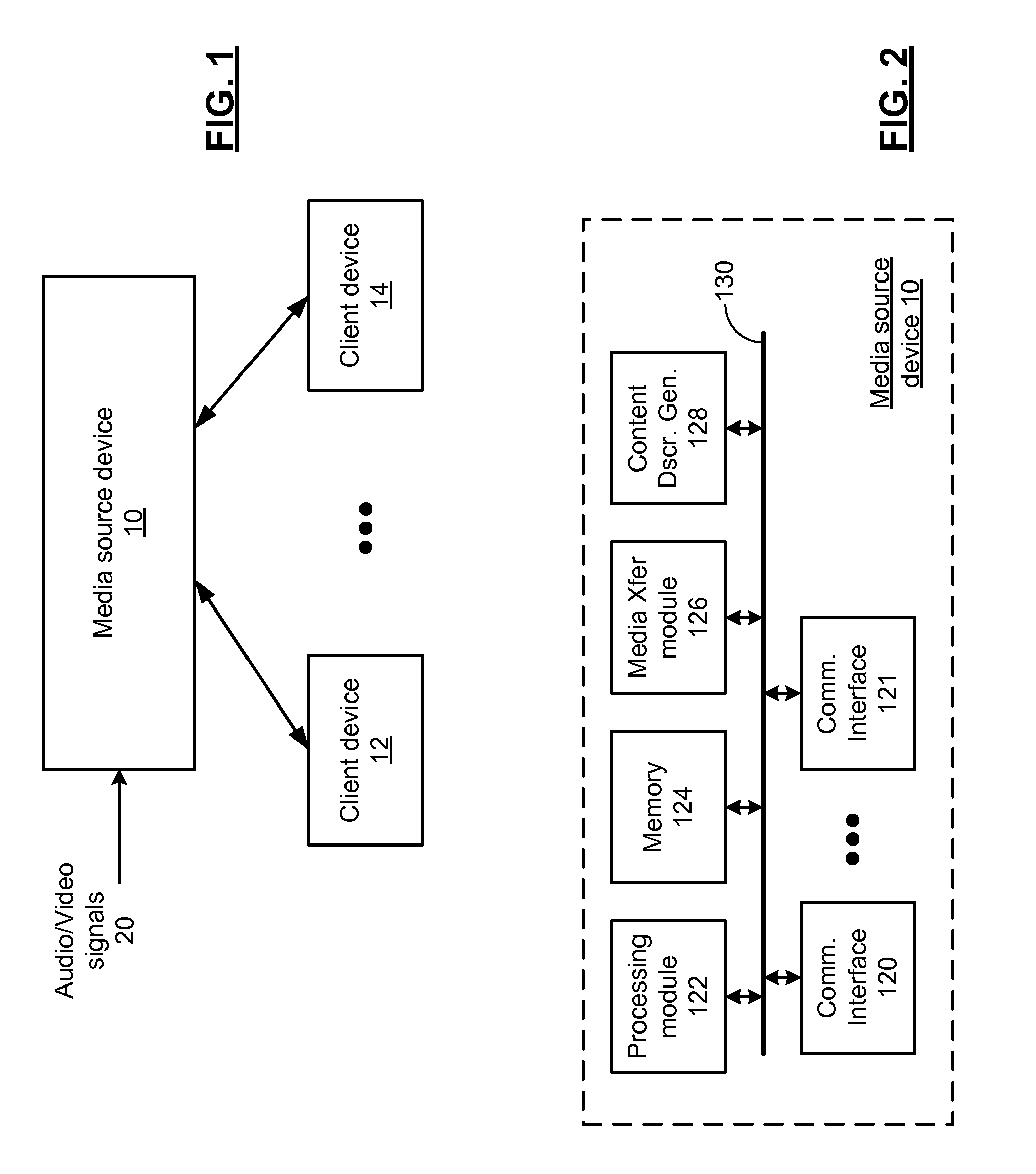 Media source device with digital format conversion and methods for use therewith