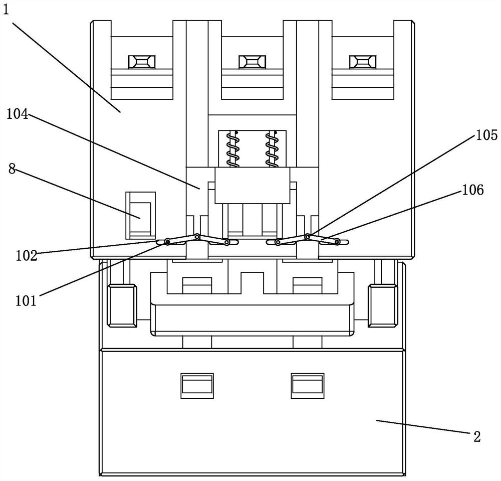 Connector with two safety lock functions