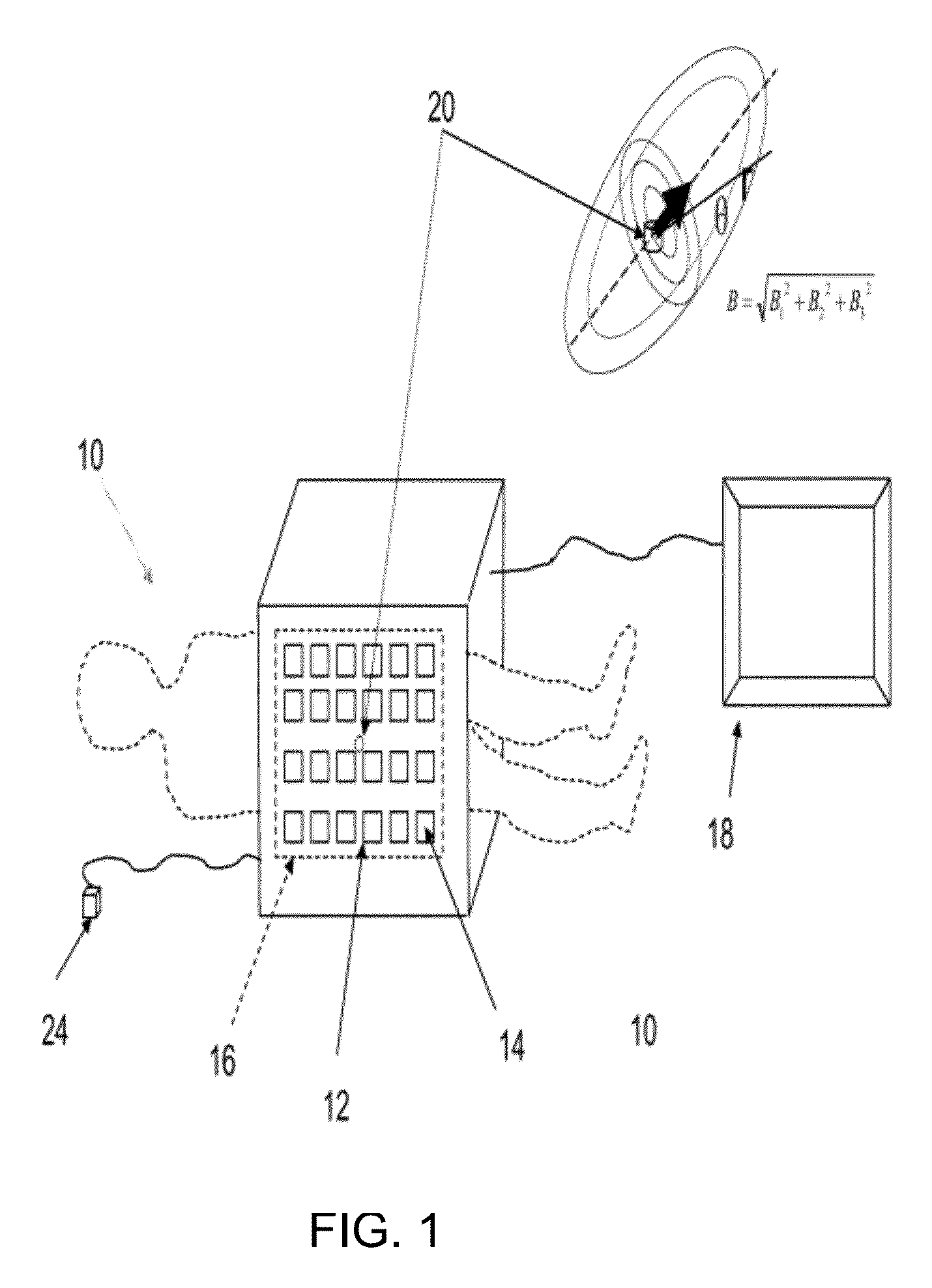 Computer-implemented system and method for determining the position of a remote object