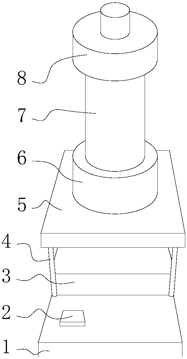 Tesla coil discharging device