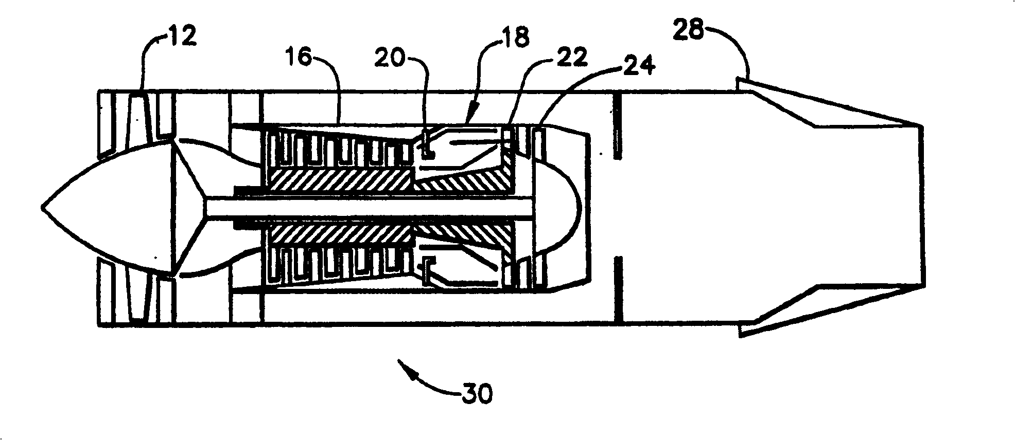 Improved high-temperature turbine nozzle with light decreasement by light reflection and manufactuirng process