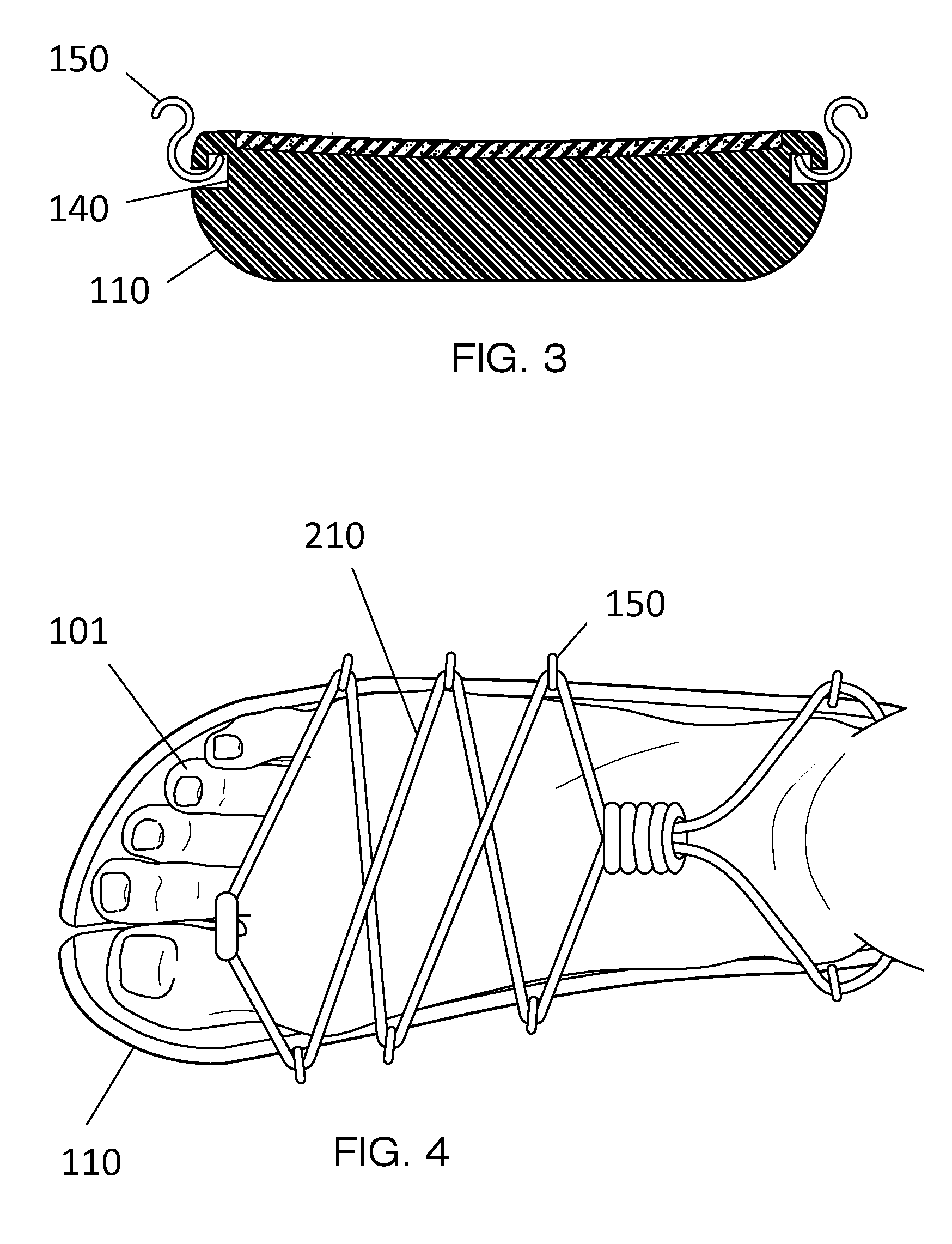 Sandal system with interchangeable straps