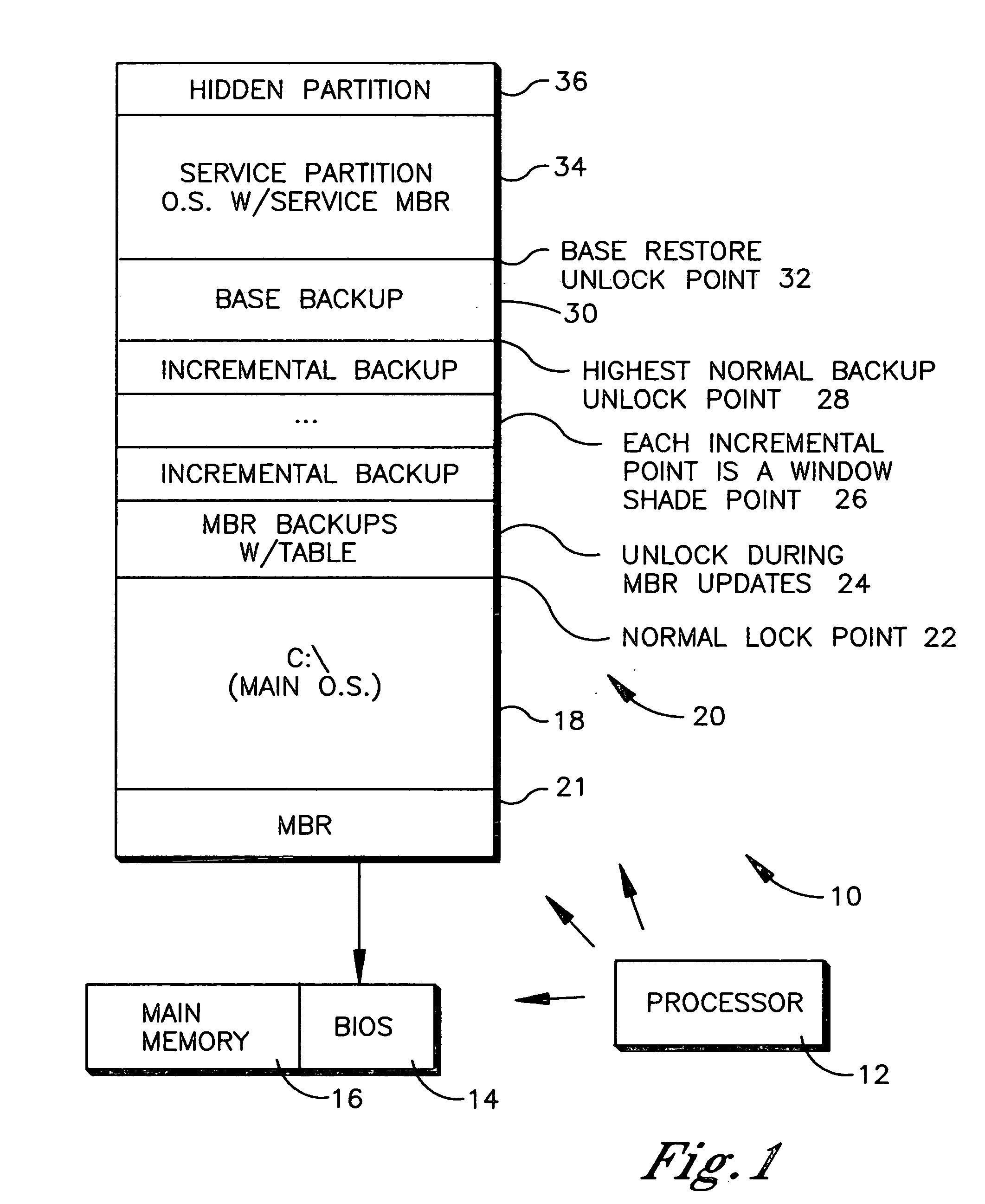 System and method for booting alternate MBR in event of virus attack