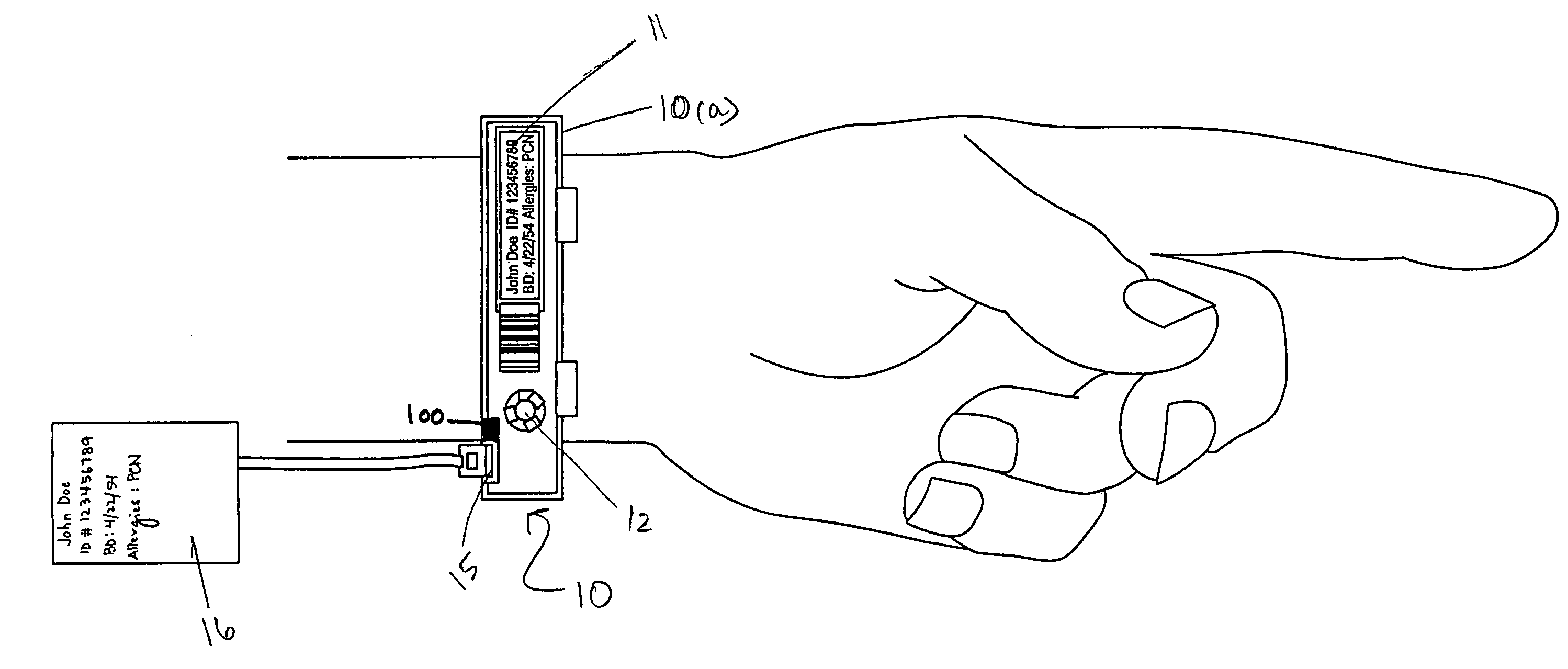 Integrated patient diagnostic and identification system