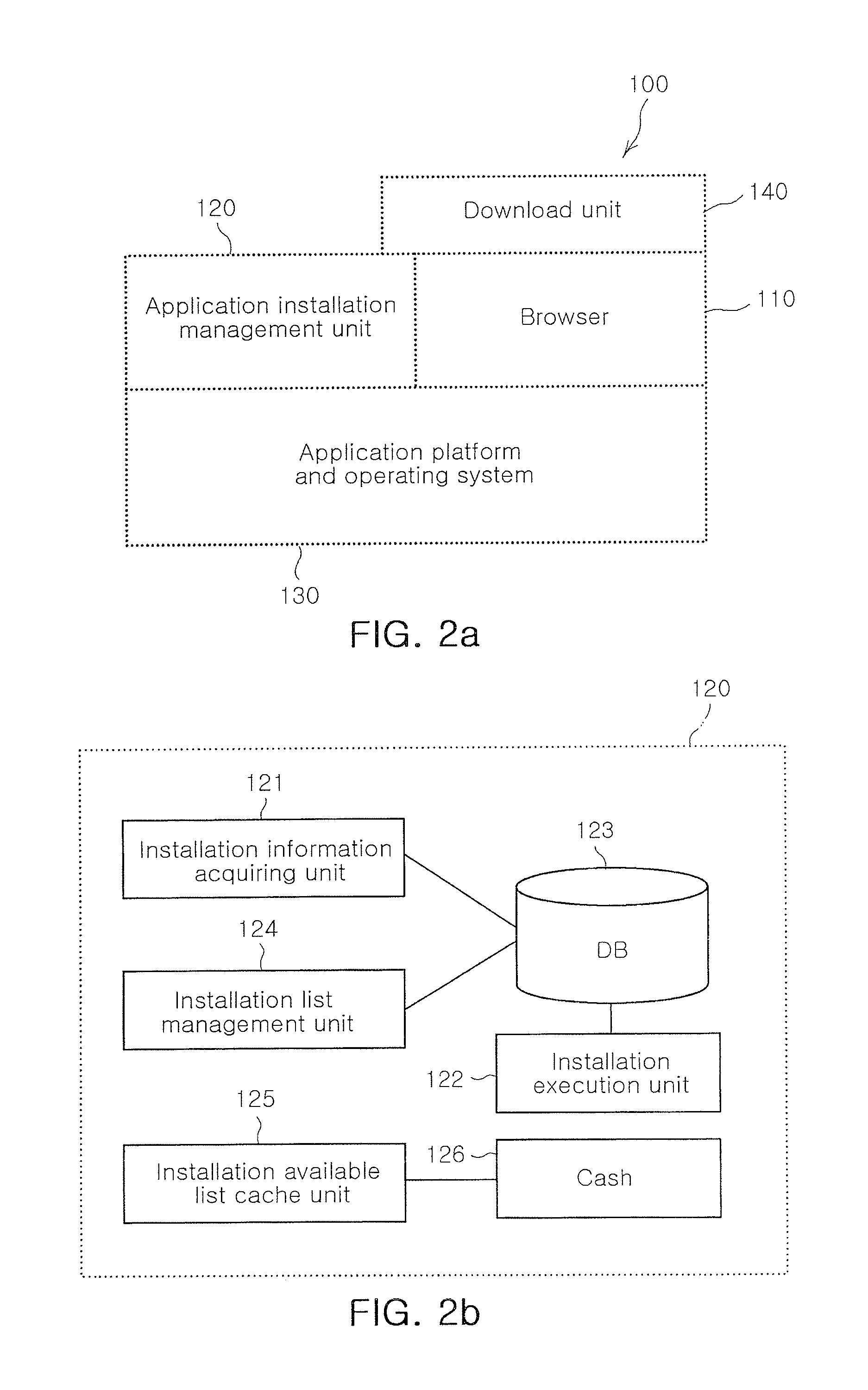 Method and apparatus for installing application using application identifier