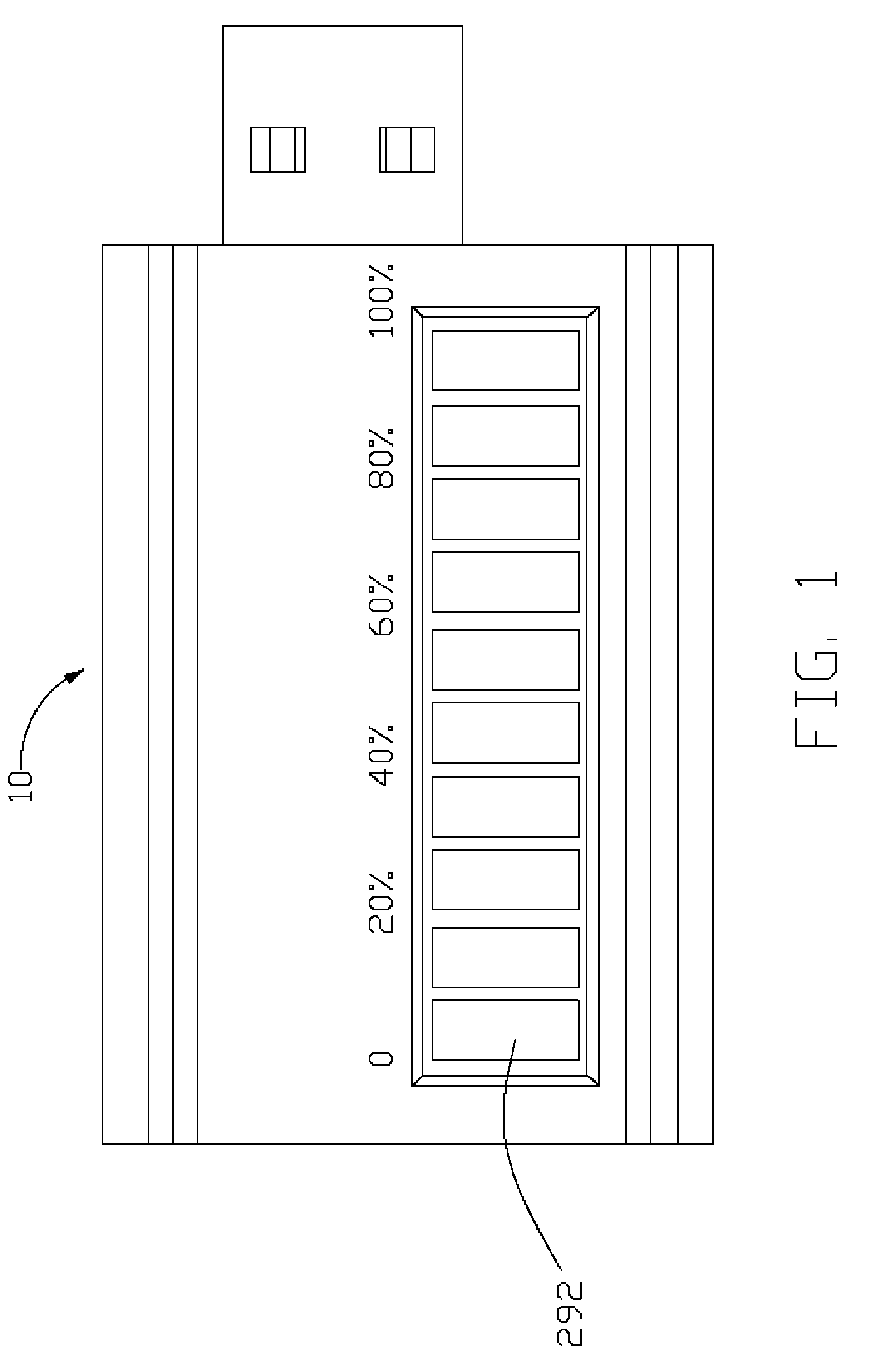 Memory device capable of displaying available memory space thereof