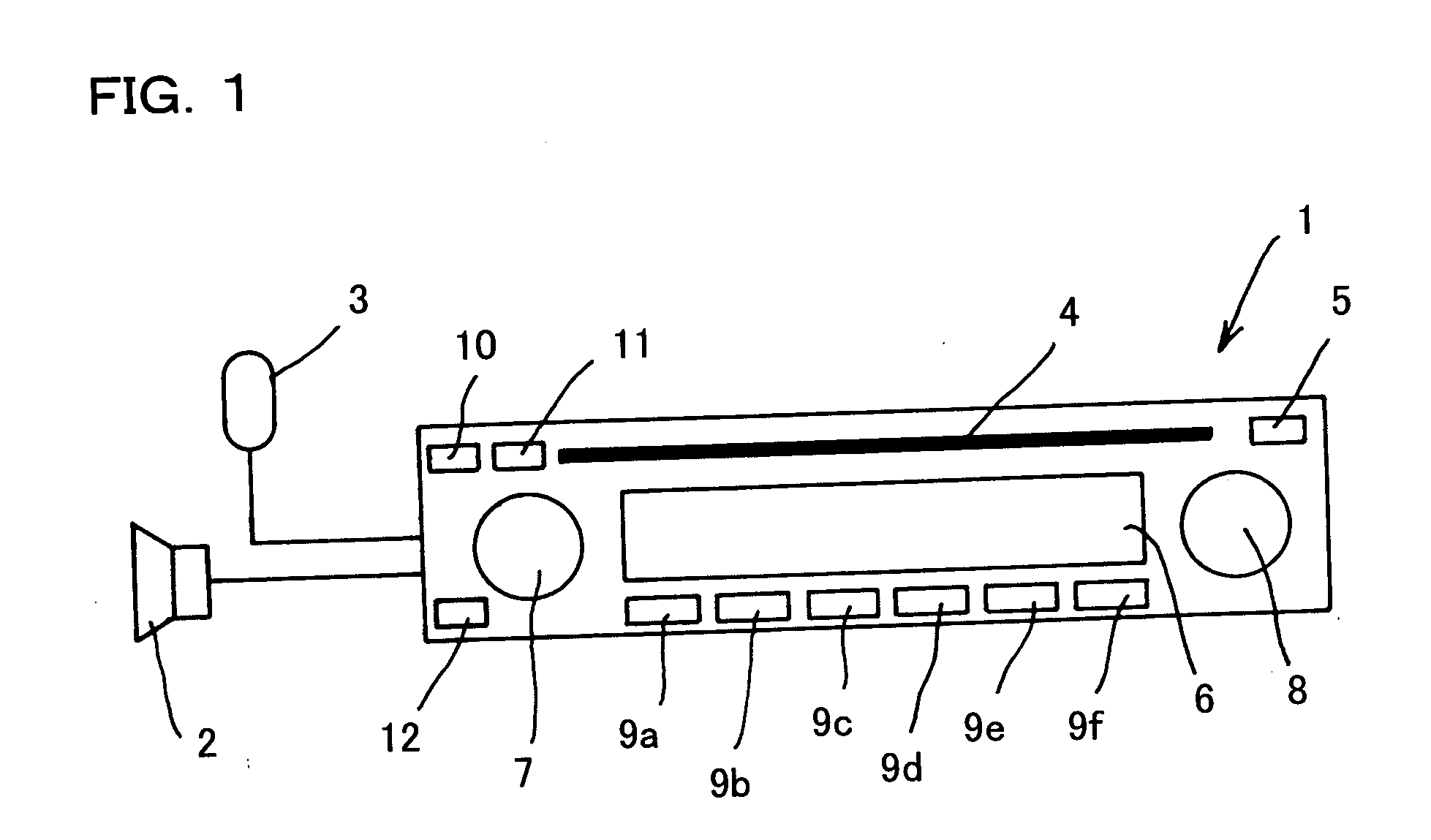 Acoustic device for vehicle