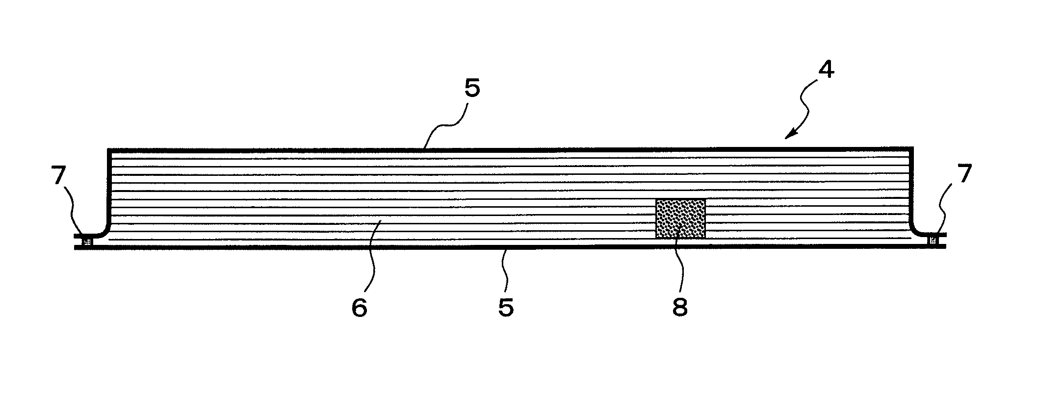 Heat resisting vacuum insulating material and heating device