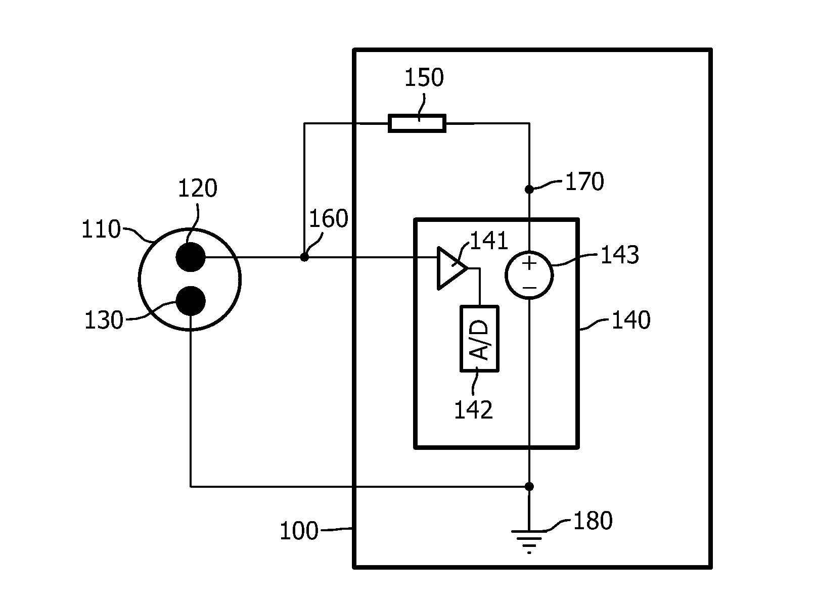 Method and apparatus for detecting a short circuit