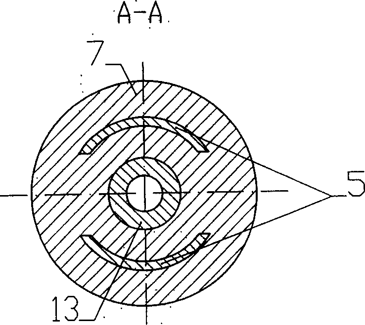 Hydraulic buffer of complex vibration with mechanism in six degree of freedom based on parallel connection