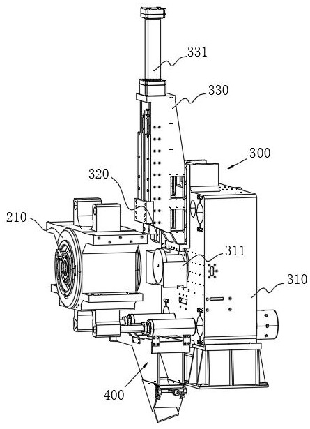 A kind of counterweight type blanking buffer device for extruder and counterweight control system