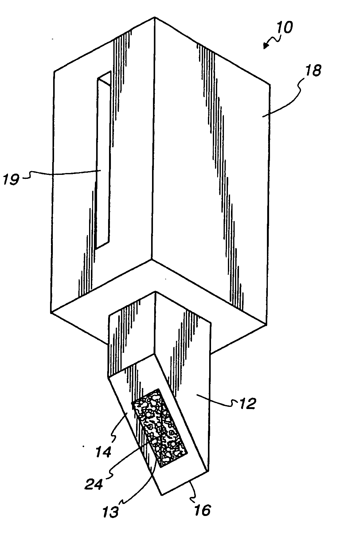Minimum invasive optical format with integrated lance