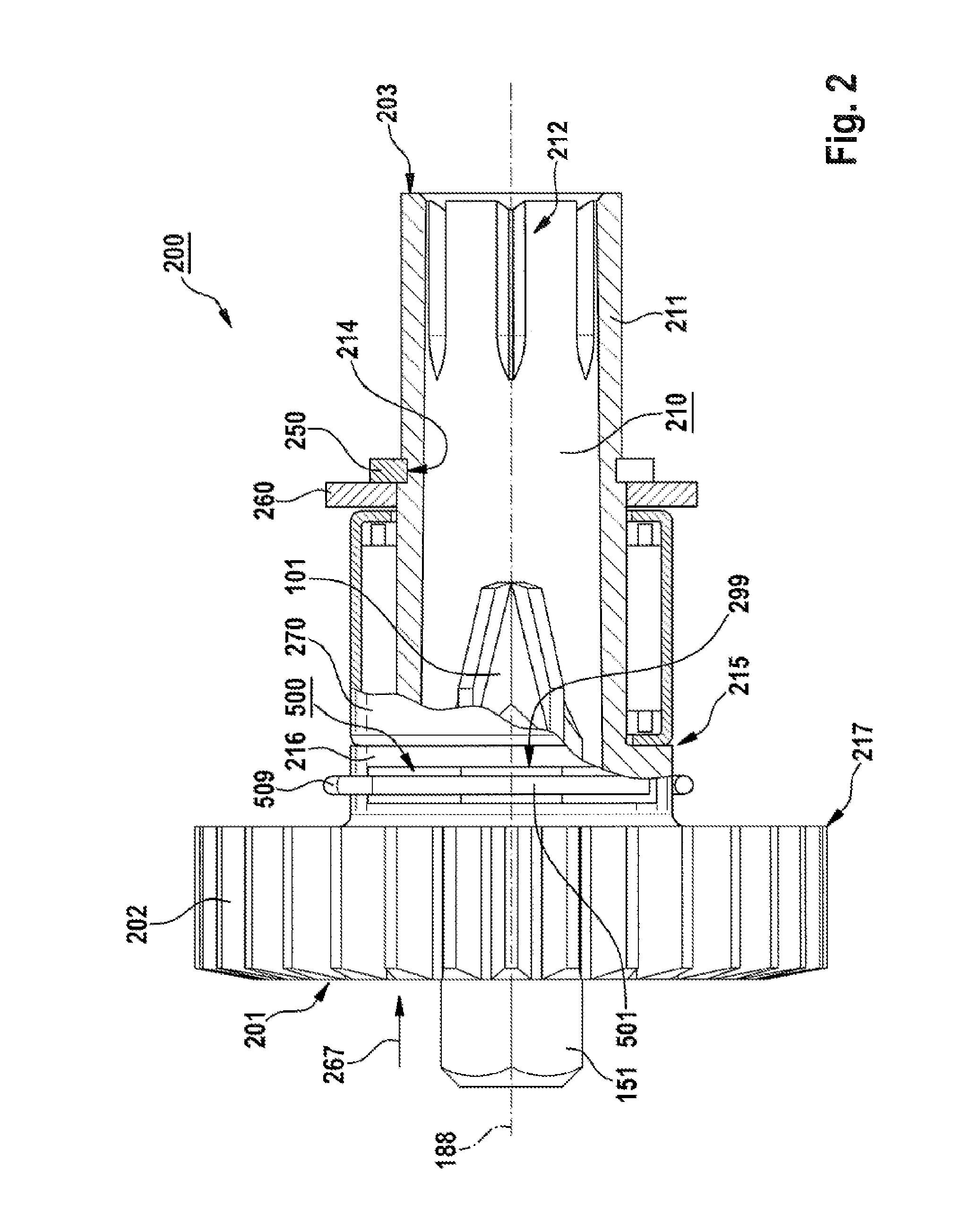 Hand power tool having a drum-type tool change magazine