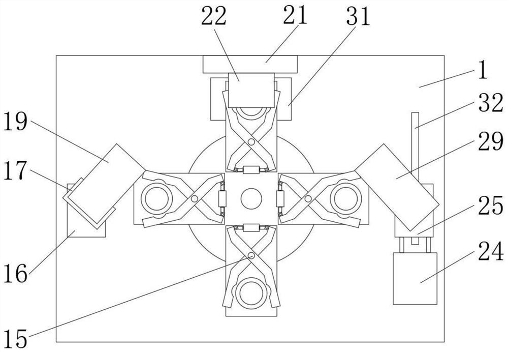 A detection device for energy-saving lamp production line