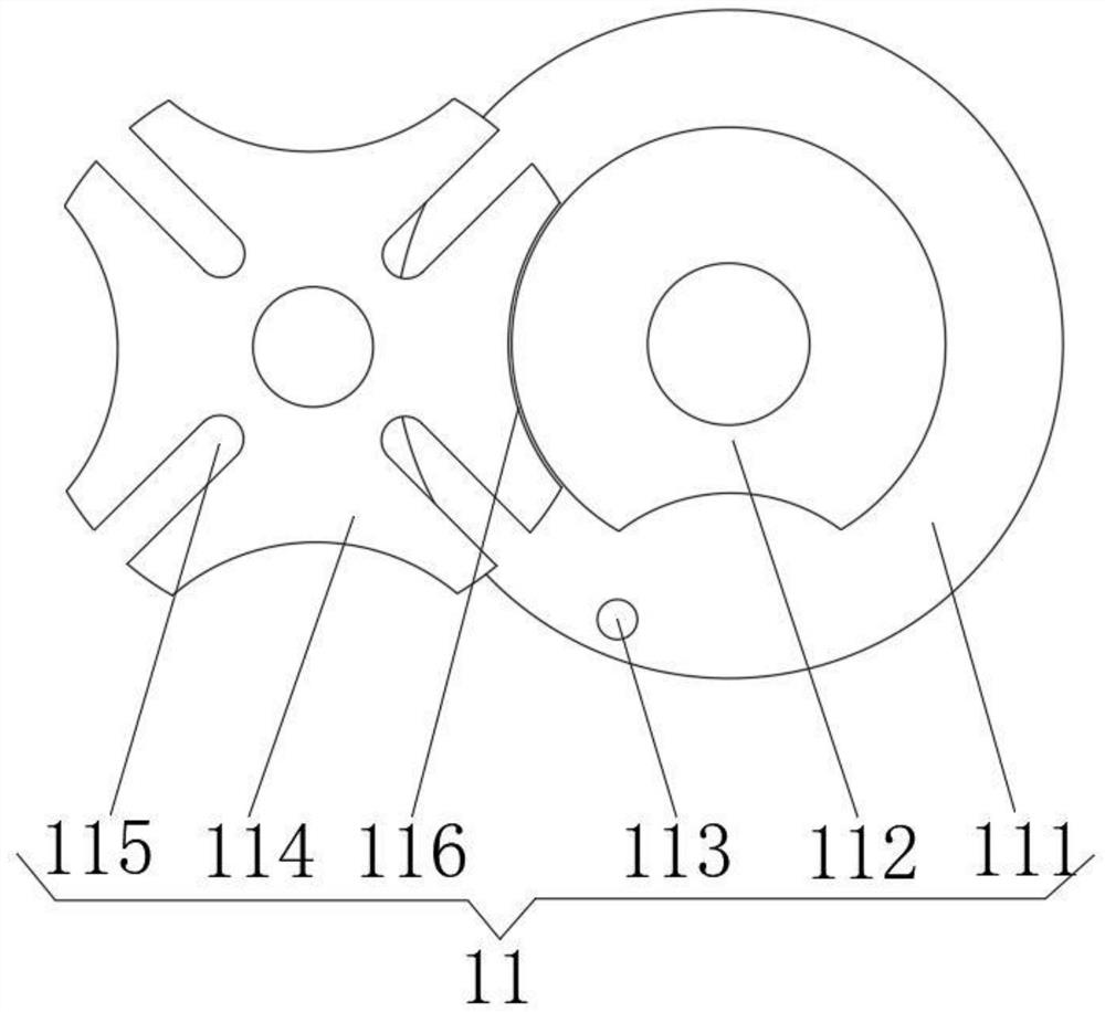 A detection device for energy-saving lamp production line