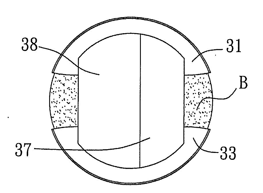 Inner tube having a reinforced core member structure for ball sports