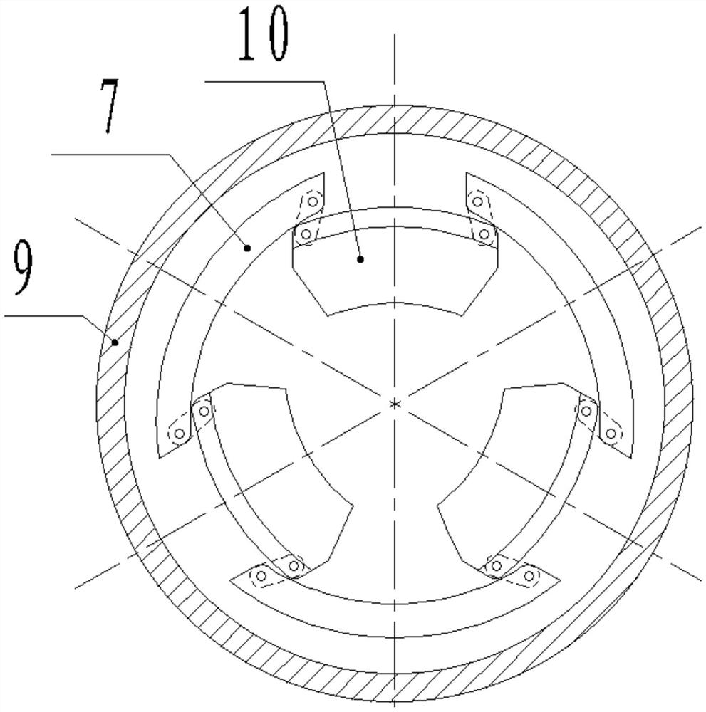 High-pressure-resistant soluble bridge plug