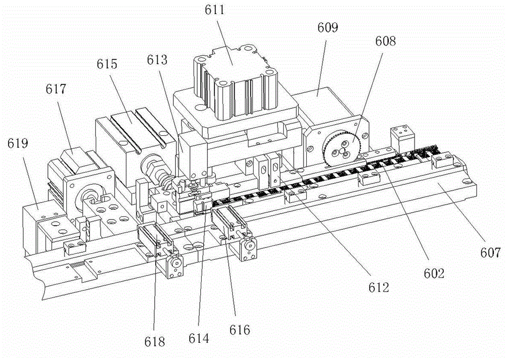 Automatic check assembly machine for HDMI connector