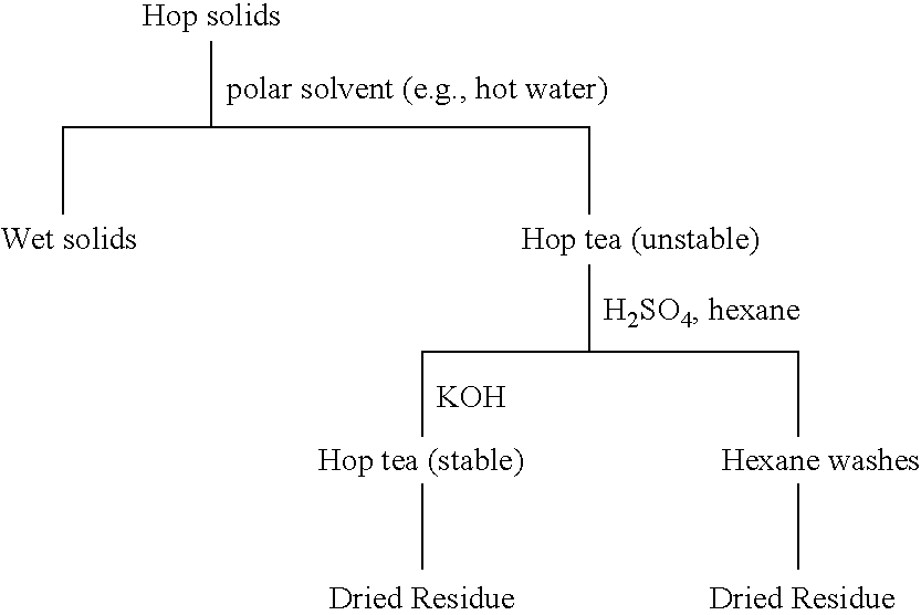 Light stable hop fraction and method of making the same