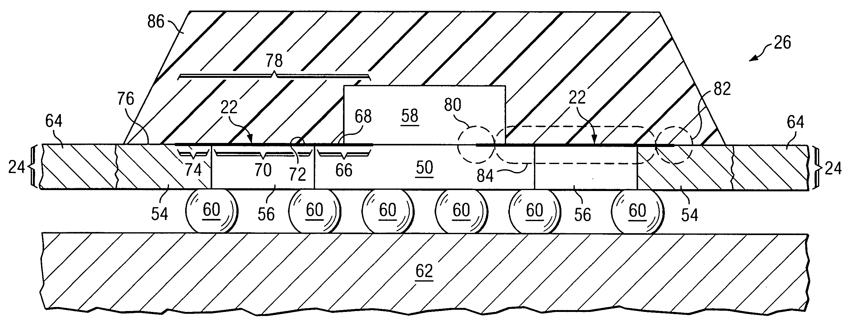 Printing one or more electrically conductive bonding lines to provide electrical conductivity in a circuit