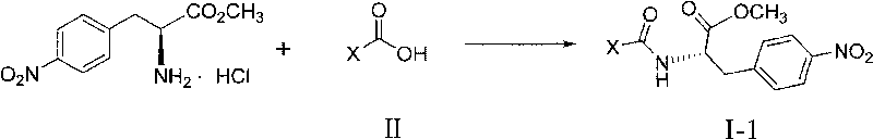 4-nitro-L-phenylalanine dipeptide derivatives as well as preparation method and applications thereof