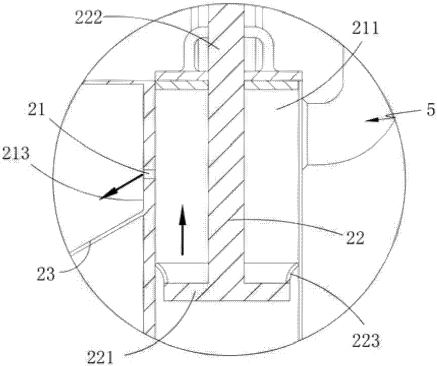 Rolling-type quantitative dyeing device