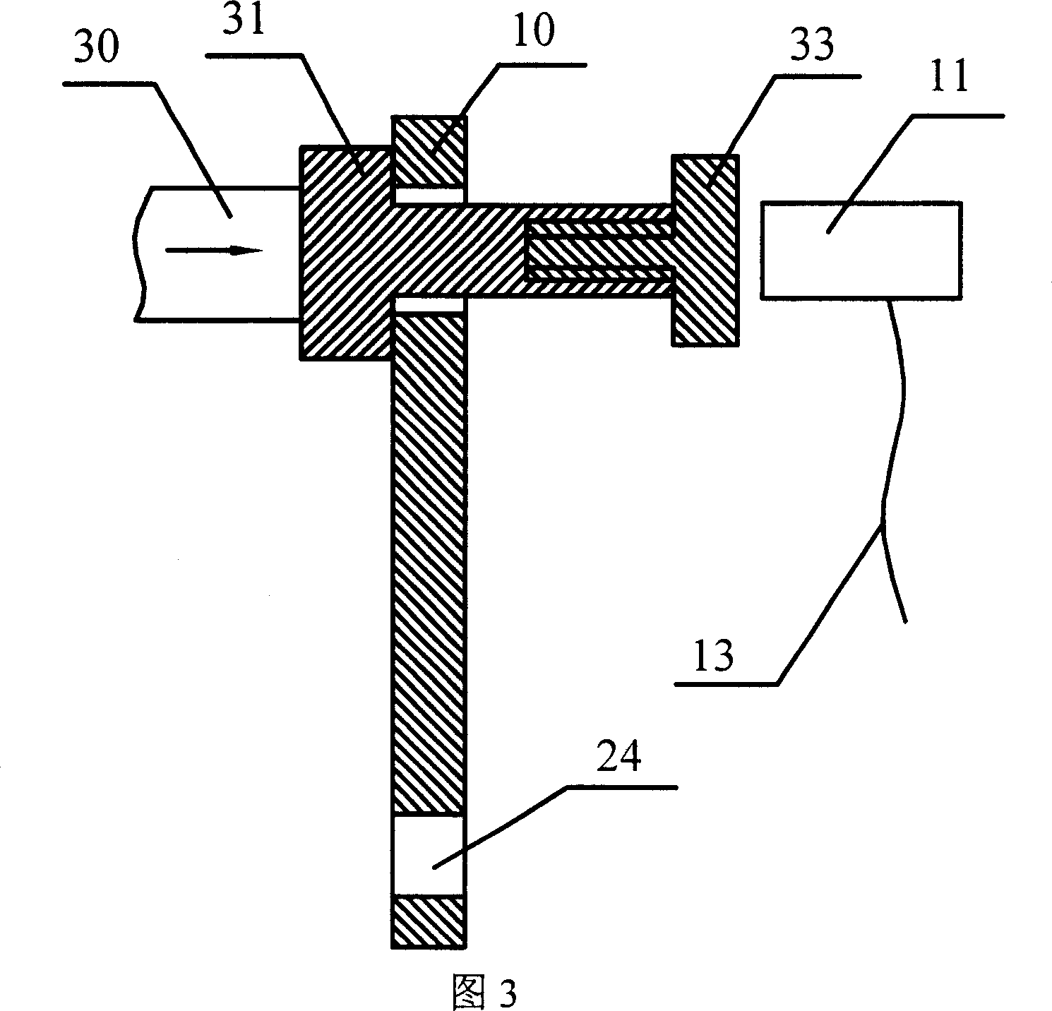 Method and device for measuring jet thrust