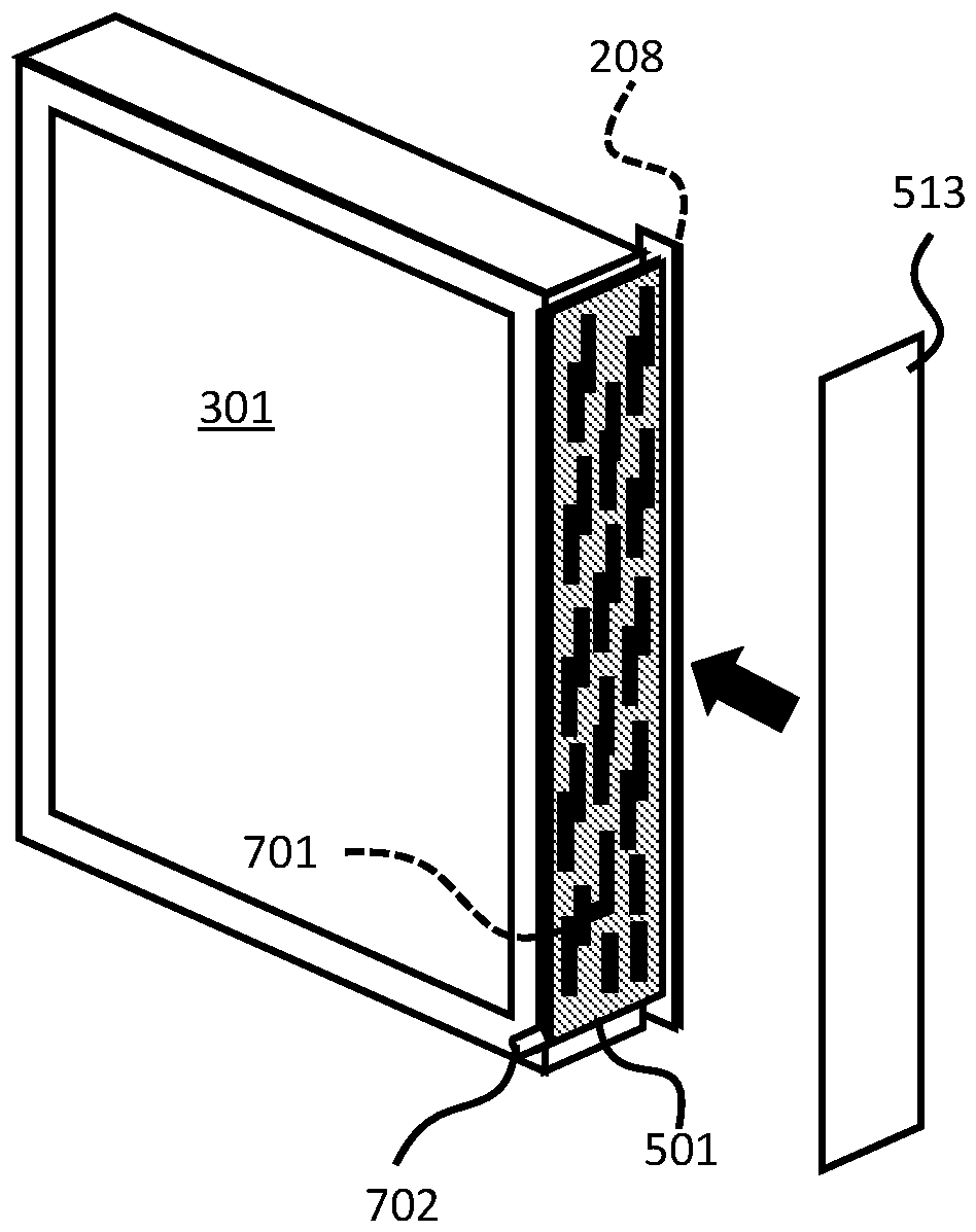 Device and method for receiving and re-radiating electromagnetic signals