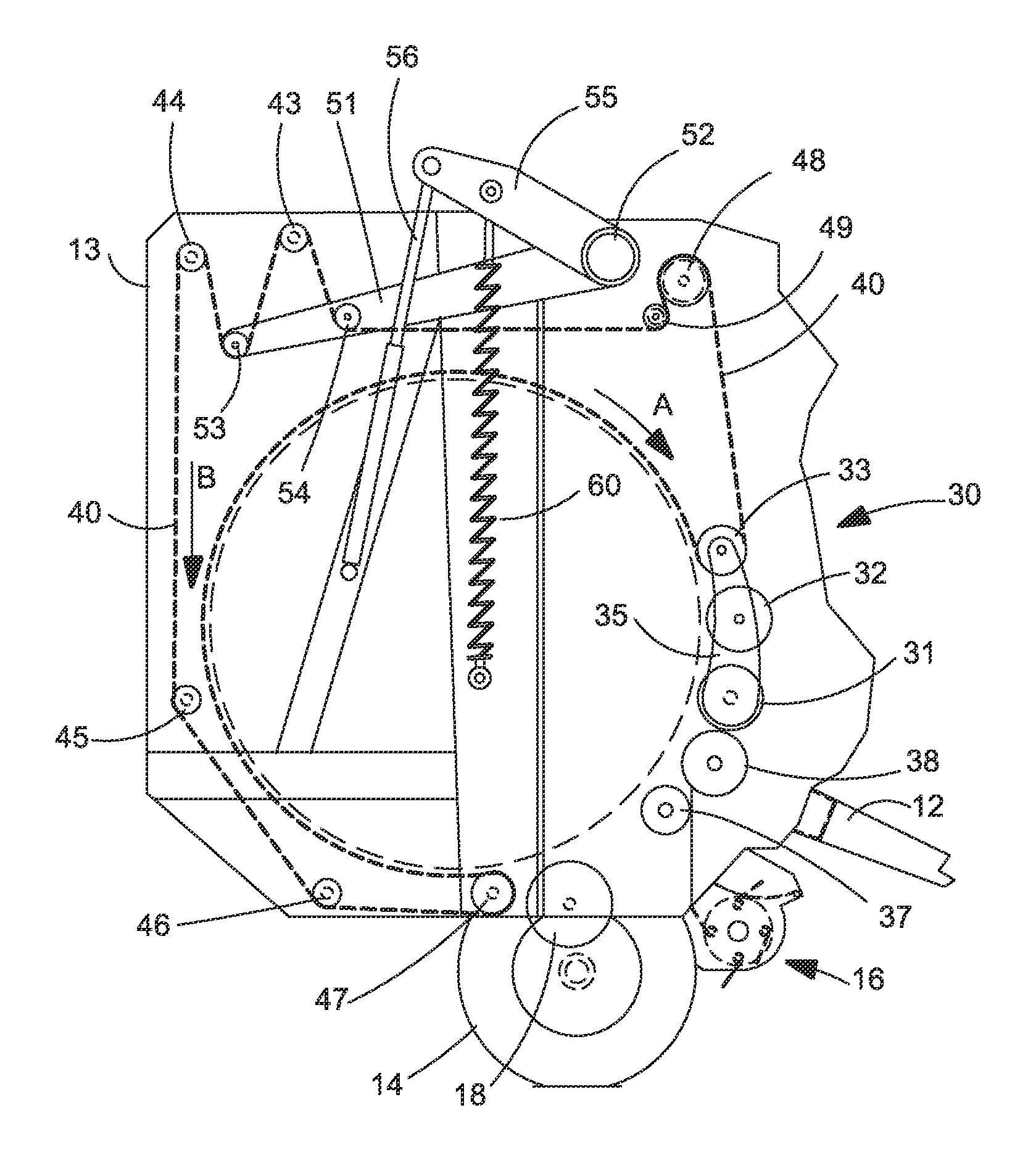 Density system bypass for a round baler